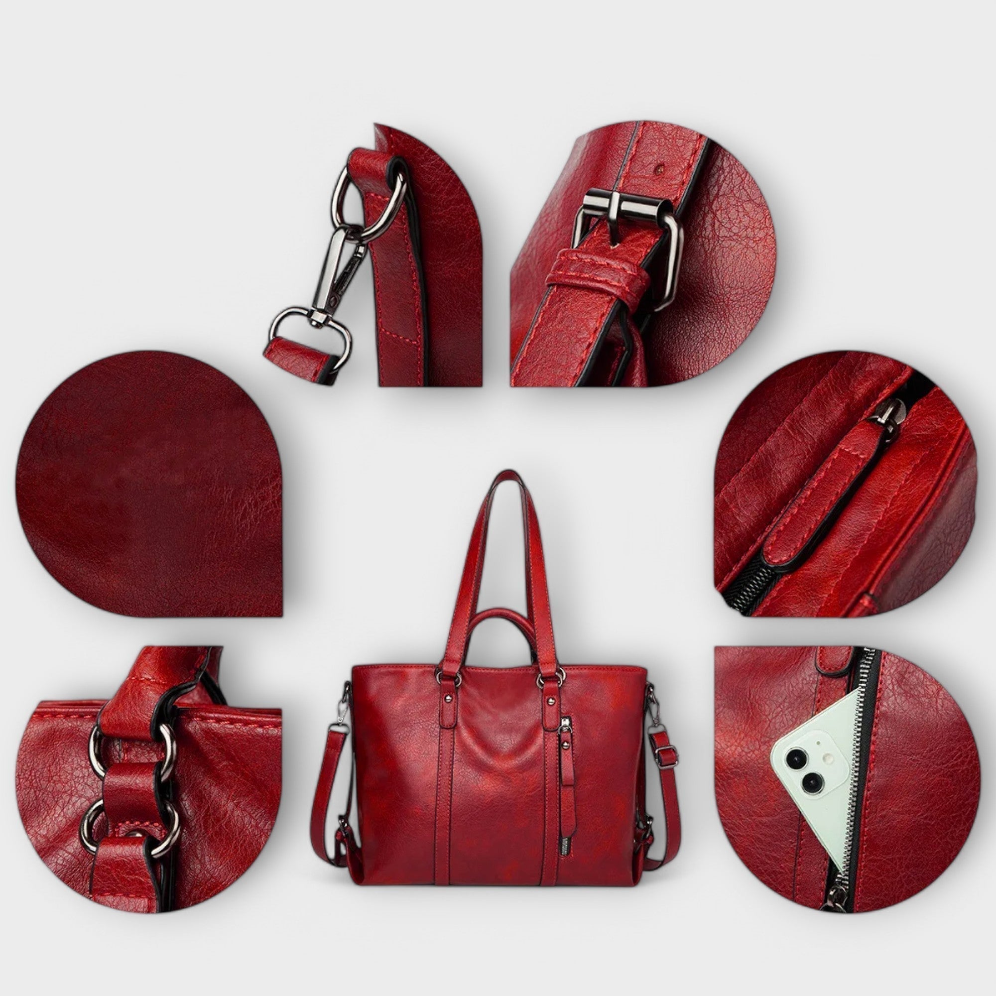 Carmen | Bolso Tote Cuero Moda Mujer