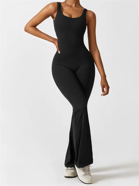 Eva | Mono Largo Mujer Tirantes Flare