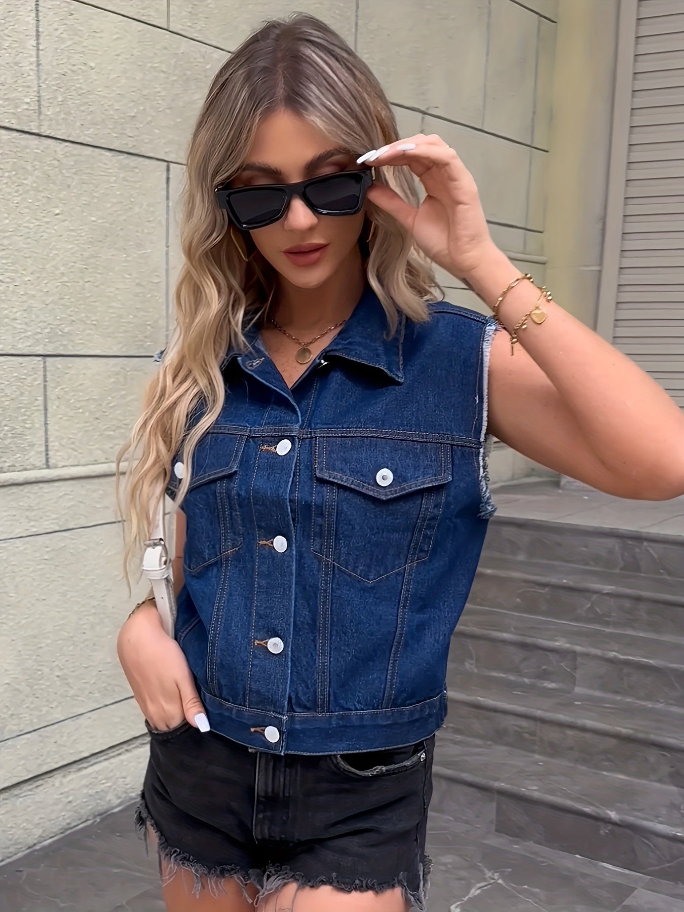 Lucía | Chaleco Vaquero Mujer Moda