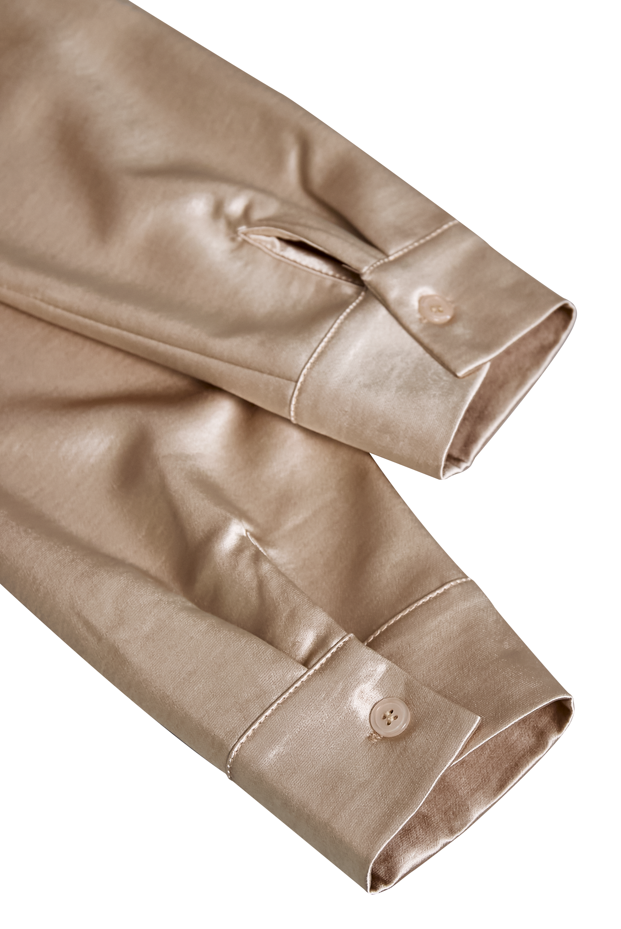 Natalia | Blusa Mujer Satén Cuello Cowl Manga Larga