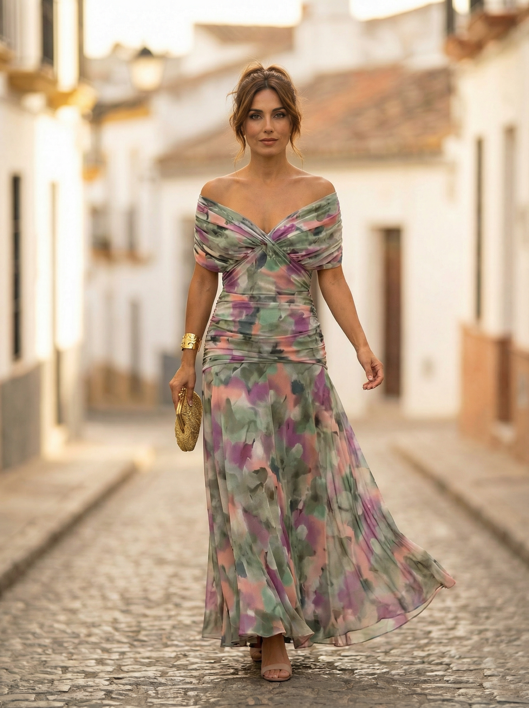 Valentina | Vestido Invitada Boda Midi Maxi Mujer