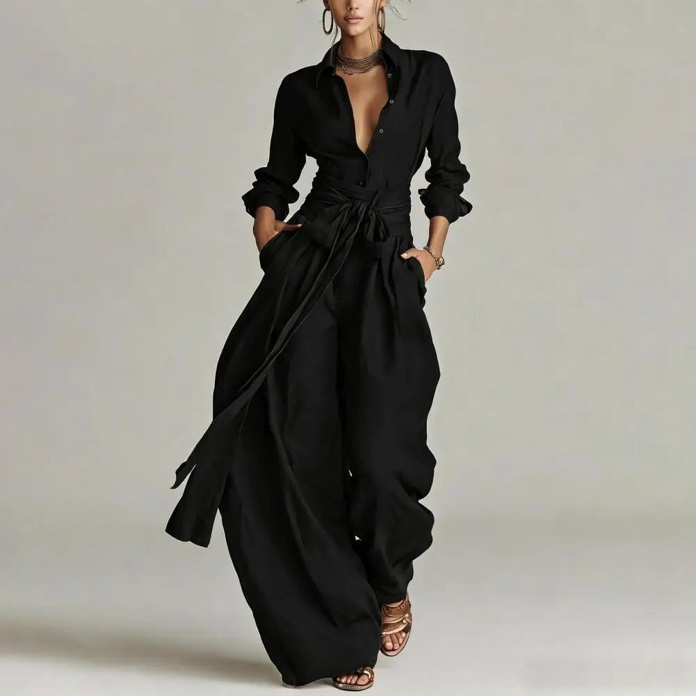 Beatriz | Conjunto Camisa Pantalón Palazzo Mujer
