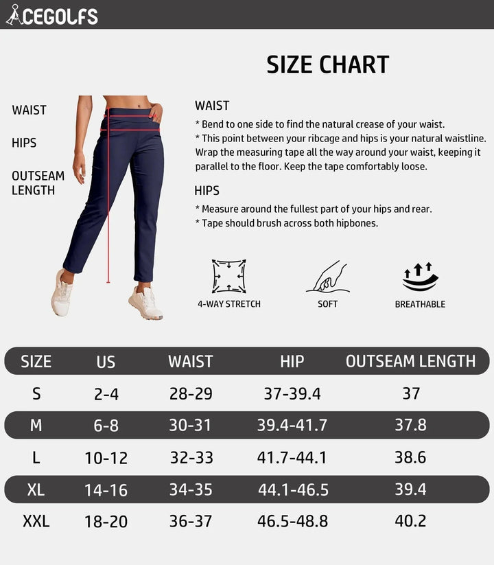 Beatriz | Pantalones Mujer Elástico Recto Bolsillos