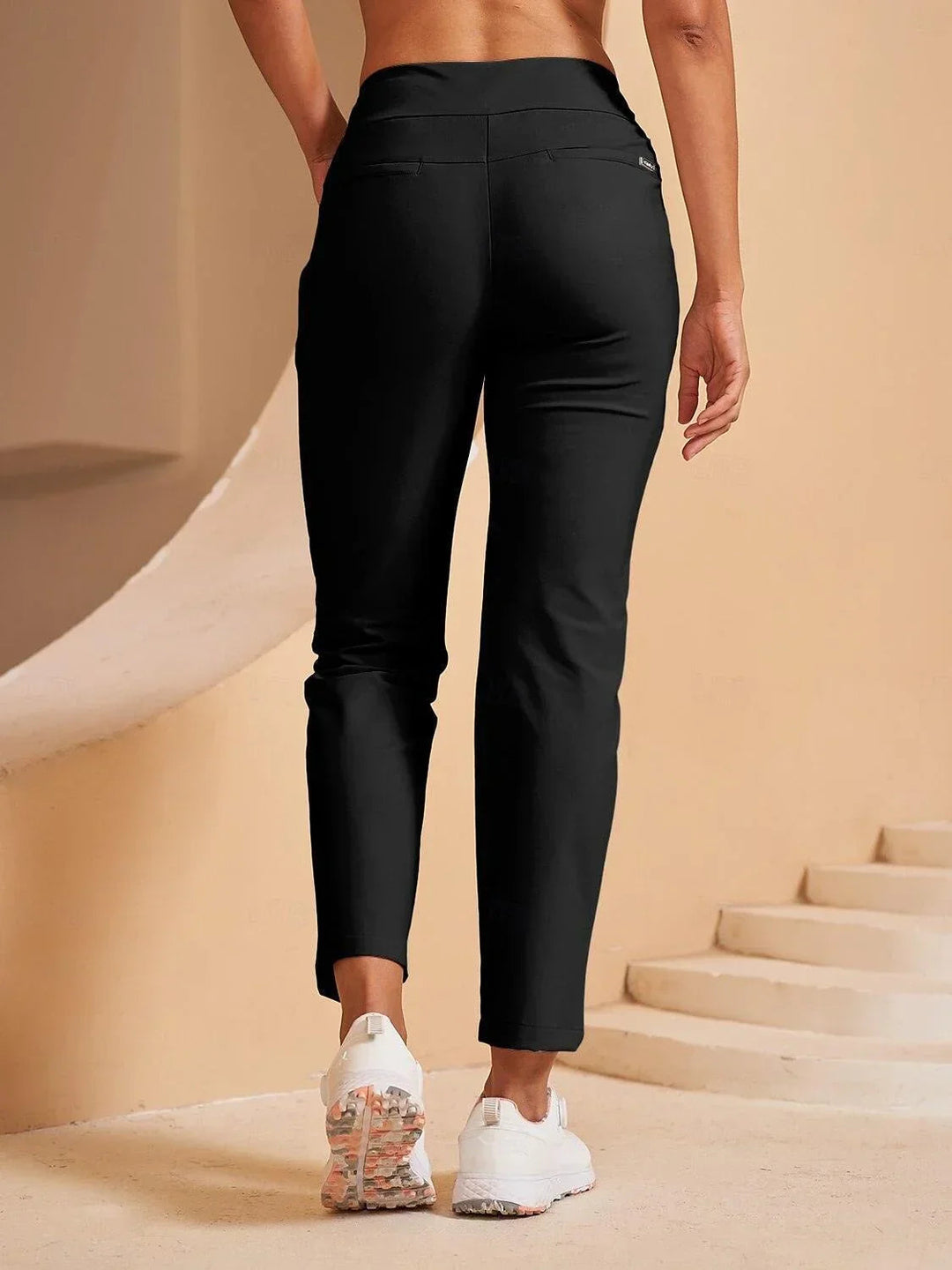 Beatriz | Pantalones Mujer Elástico Recto Bolsillos