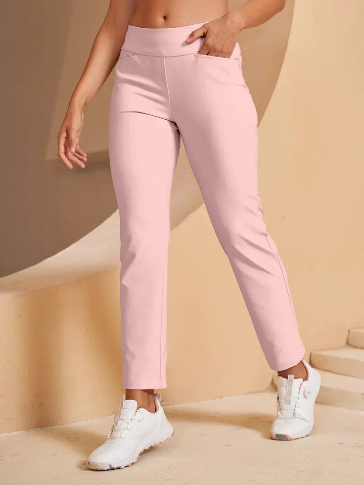 Beatriz | Pantalones Mujer Elástico Recto Bolsillos