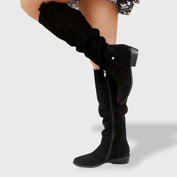 Camila | Botas Cowboy Mujer Slouchy Caña Puntera Afilada
