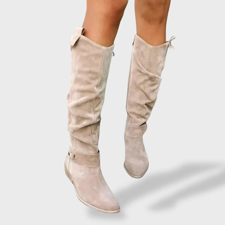 Camila | Botas Cowboy Mujer Slouchy Caña Puntera Afilada