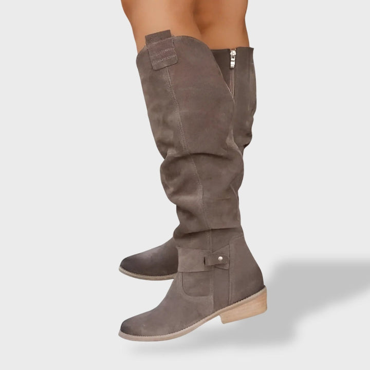 Camila | Botas Cowboy Mujer Slouchy Caña Puntera Afilada