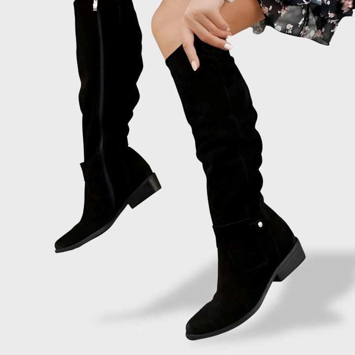 Camila | Botas Cowboy Mujer Slouchy Caña Puntera Afilada