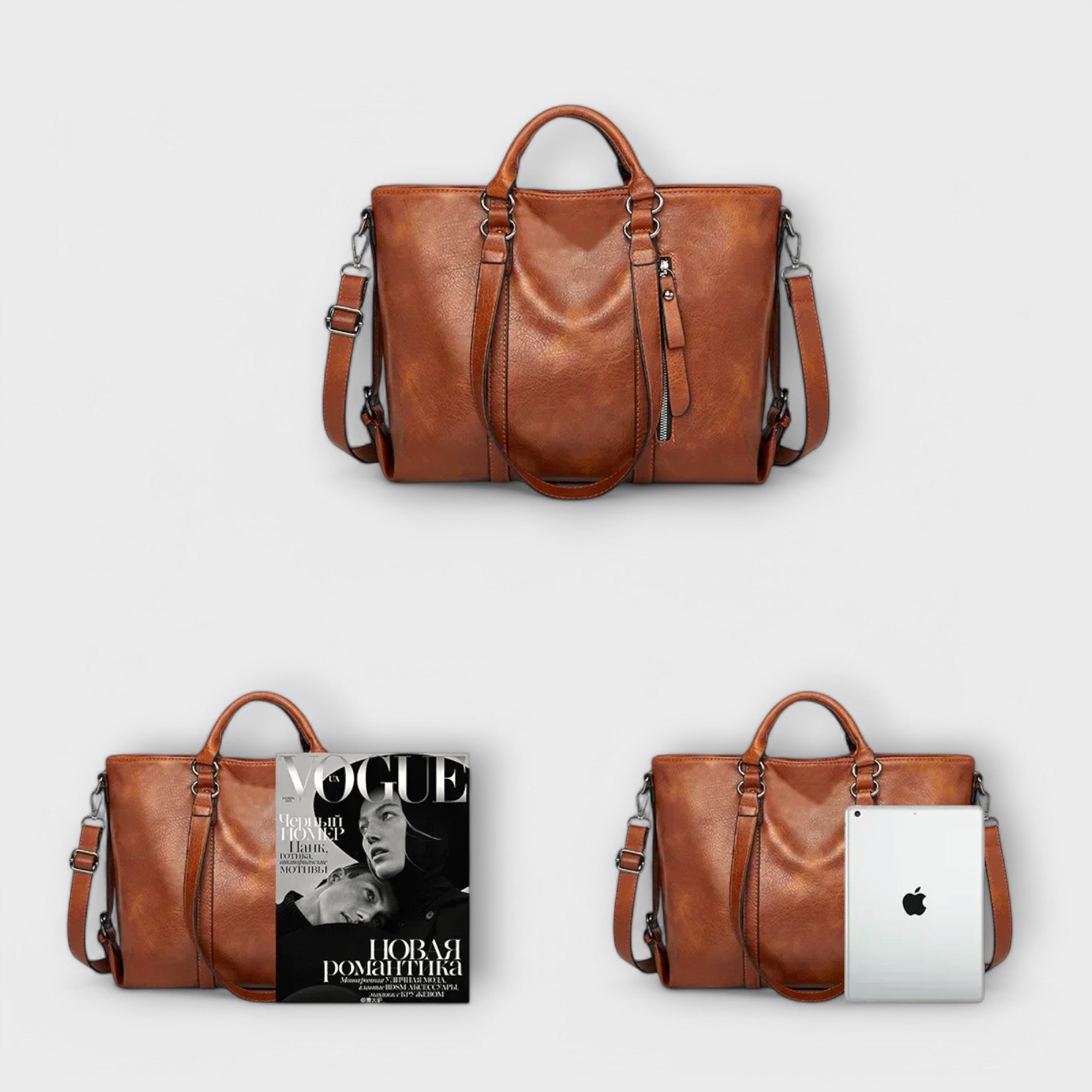Carmen | Bolso Tote Cuero Moda Mujer