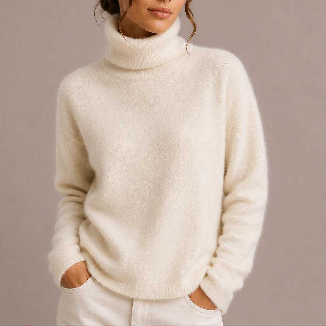 Belén | Jersey de Cuello Alto Manga Larga Mujer