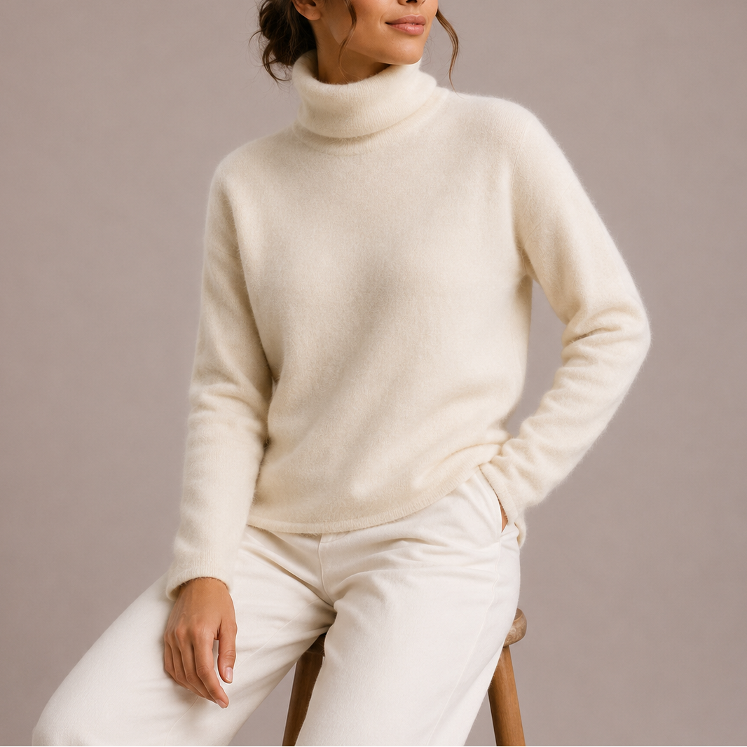 Belén | Jersey de Cuello Alto Manga Larga Mujer