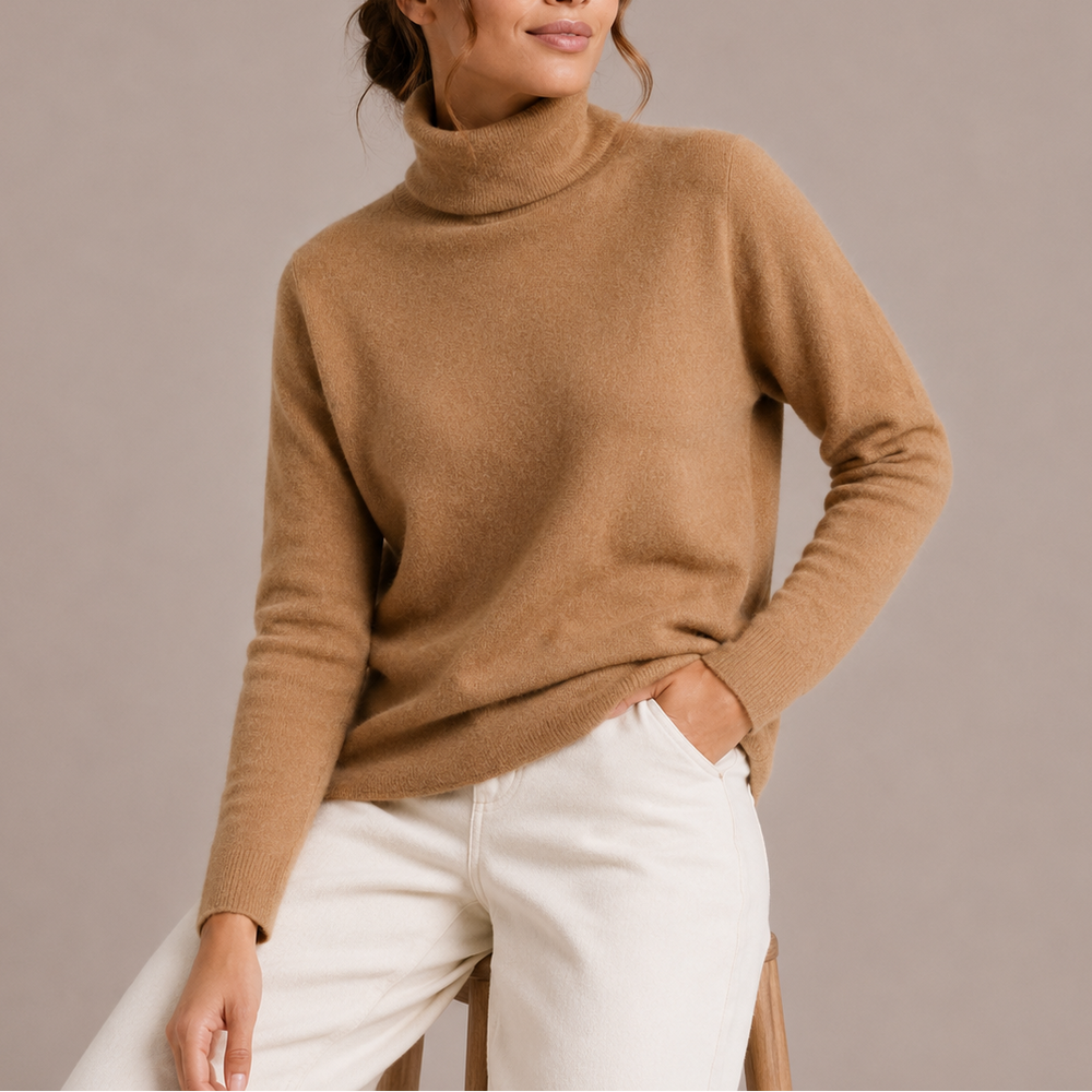 Belén | Jersey de Cuello Alto Manga Larga Mujer