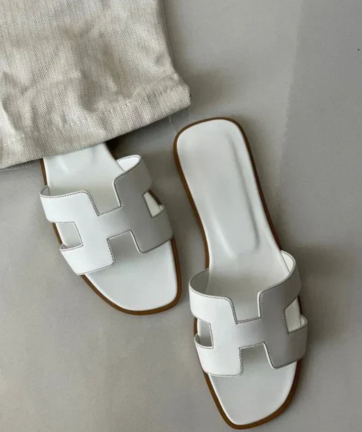 Diana | Sandalias Planas Mujer Tira H