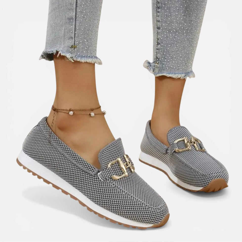 Elena | Mocasines Mujer de Malla Pull-On