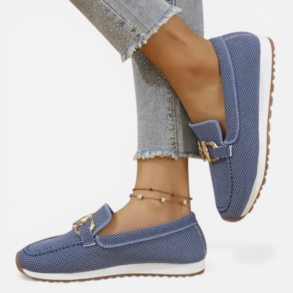 Elena | Mocasines Mujer de Malla Pull-On