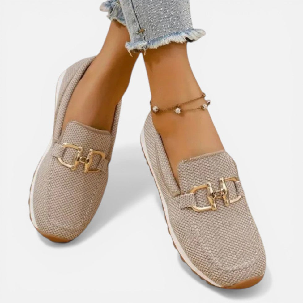 Elena | Mocasines Mujer de Malla Pull-On