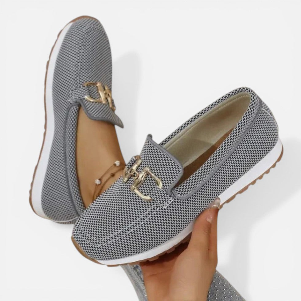 Elena | Mocasines Mujer de Malla Pull-On