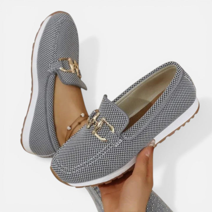 Elena | Mocasines Mujer de Malla Pull-On