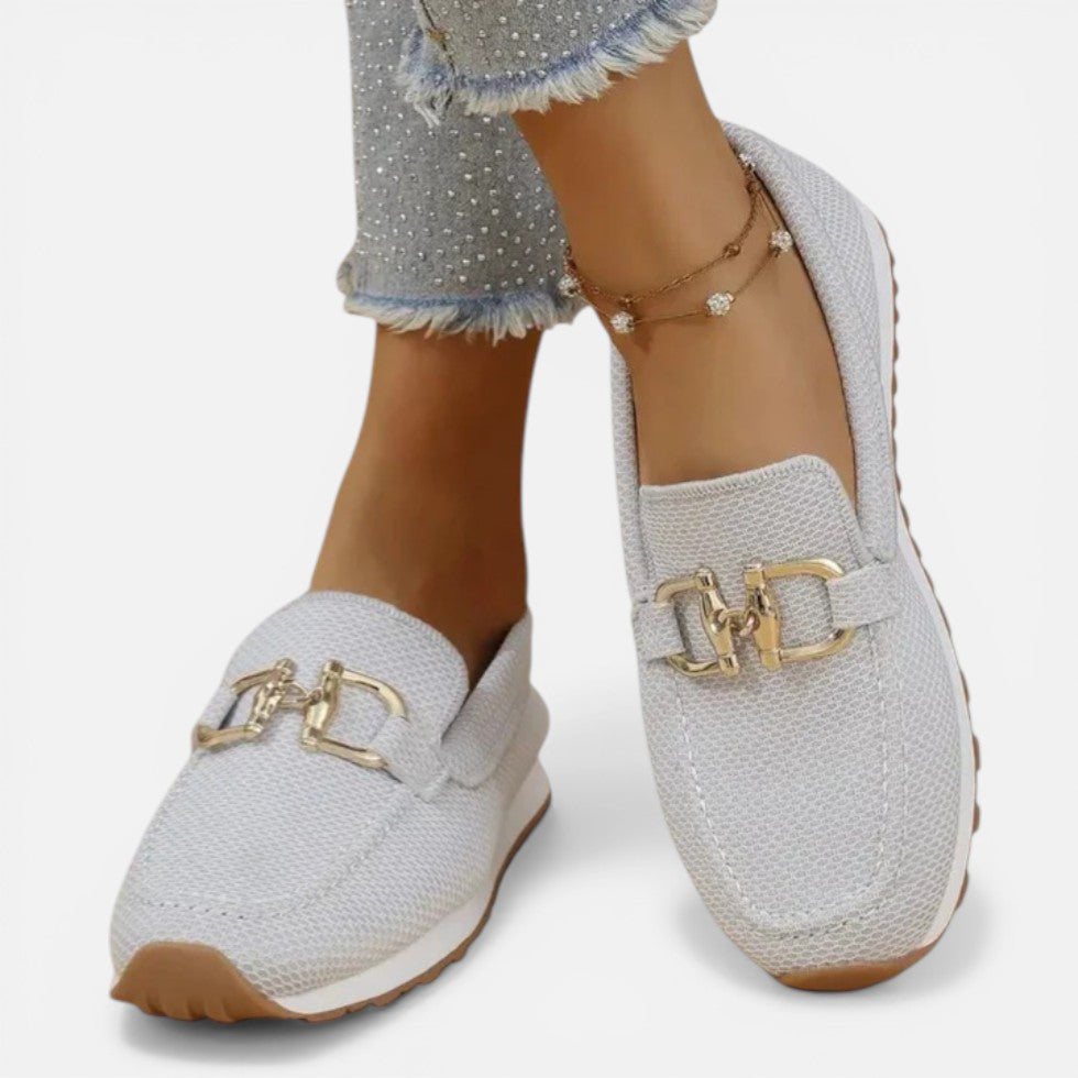 Elena | Mocasines Mujer de Malla Pull-On