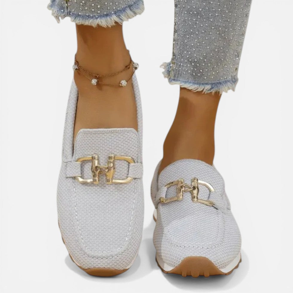 Elena | Mocasines Mujer de Malla Pull-On