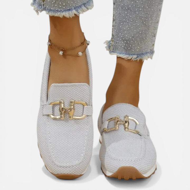 Elena | Mocasines Mujer de Malla Pull-On