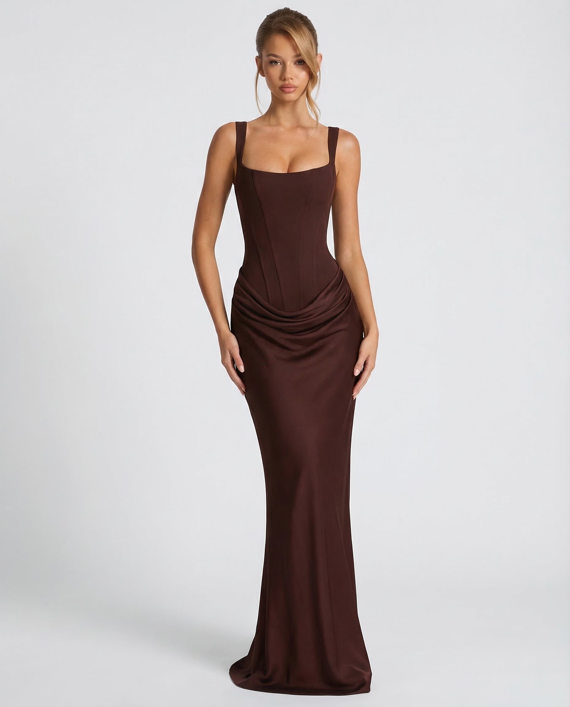 Eva | Vestido Maxi Corset Sirena Mujer
