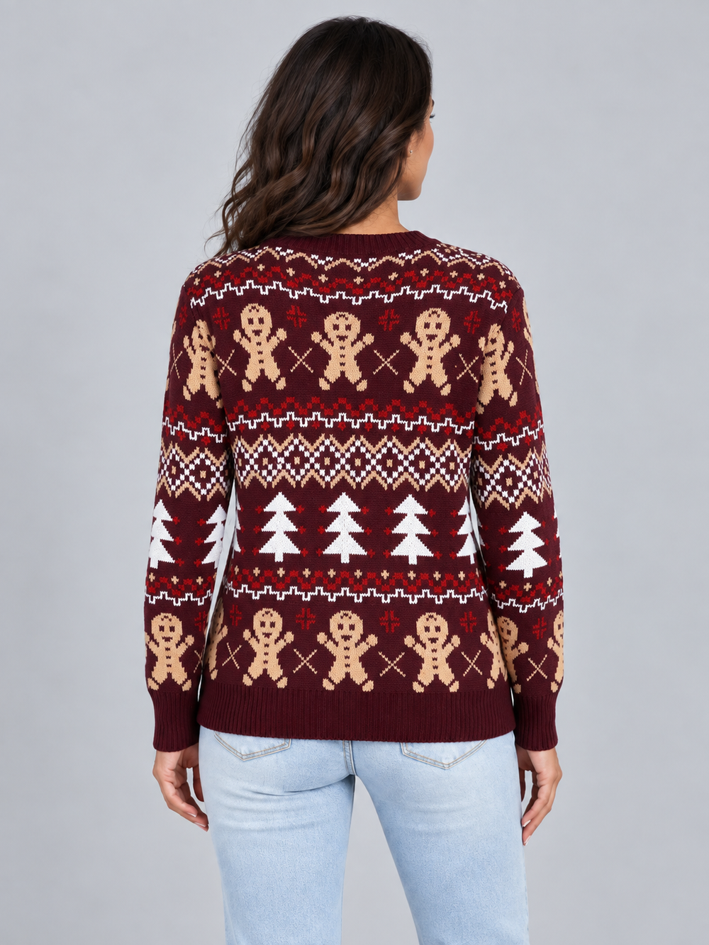 Beatriz | Jersey Navideño Punto Fair Isle Mujer