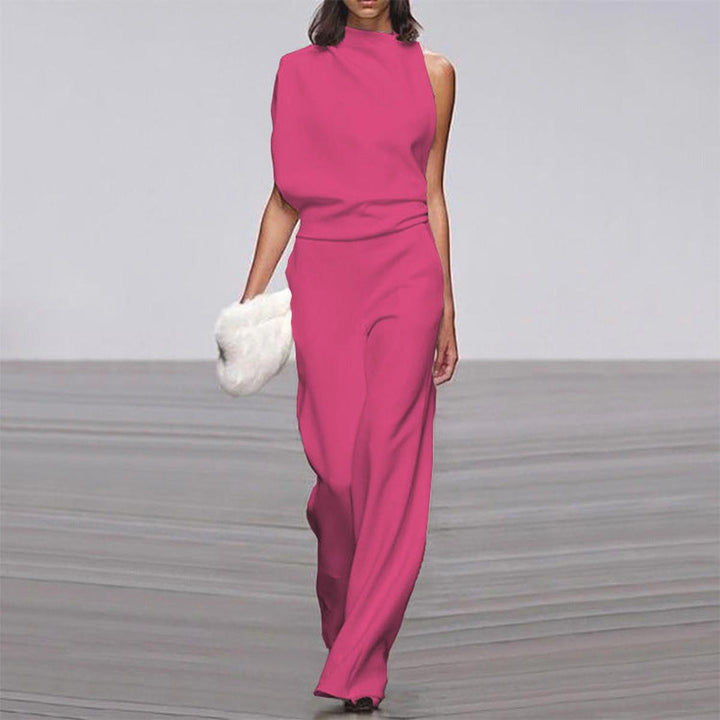 Inés | Conjunto Pantalón Palazzo Blanco Mujer