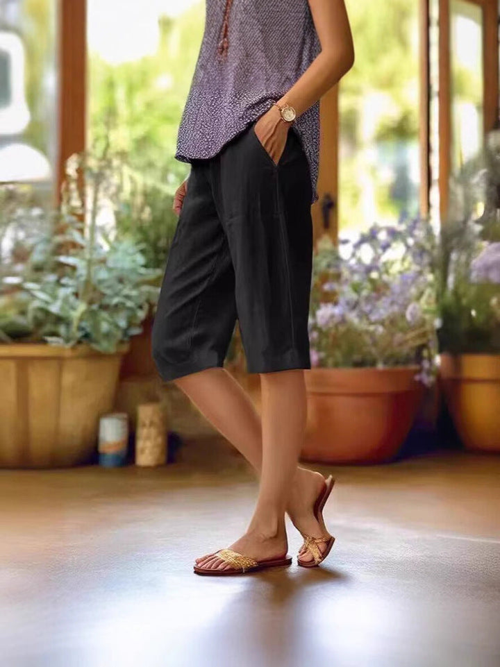 Inés | Pantalón Capri Corte Recto