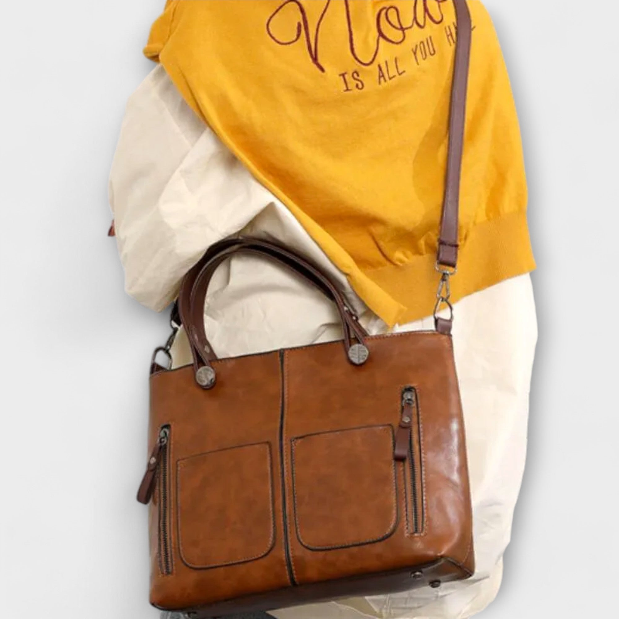 Isabella | Bolso Tote Mujer Moda Cuero