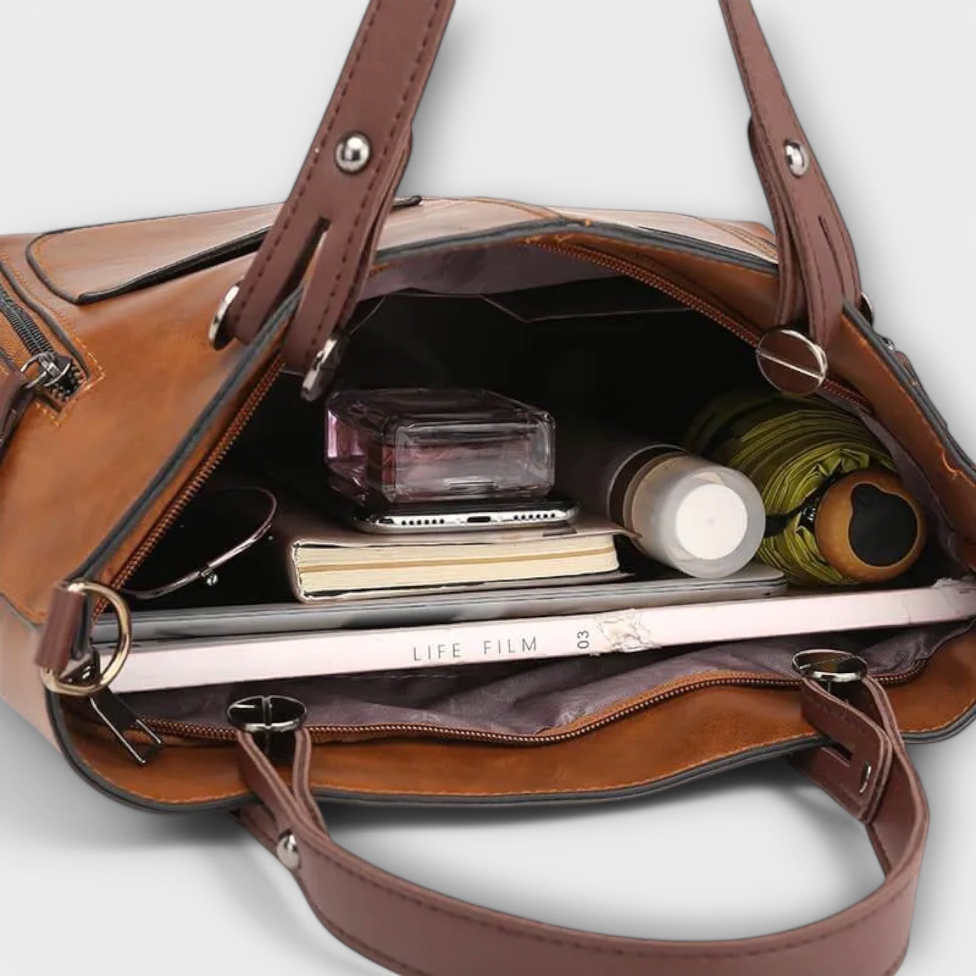 Isabella | Bolso Tote Mujer Moda Cuero