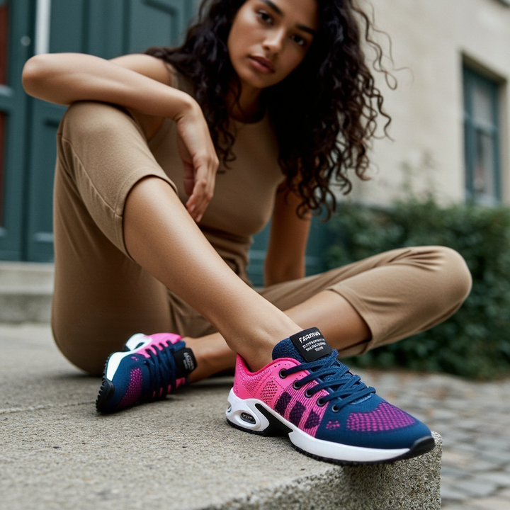 Kael | Zapatillas Deportivas Mesh Cordones Suela Amortiguada