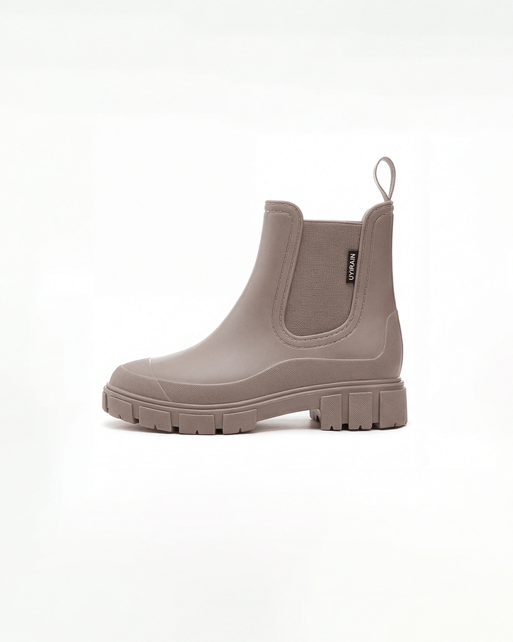 Luca | Botas de Lluvia de Goma con Suela Gruesa y Paneles Elásticos