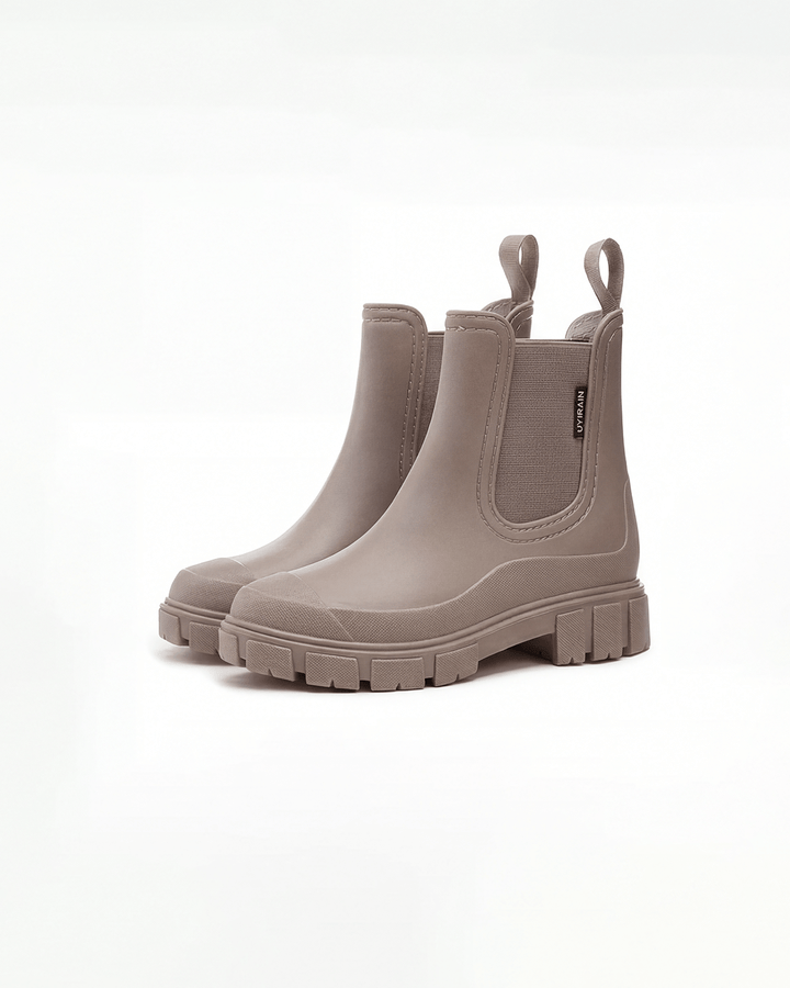 Luca | Botas de Lluvia de Goma con Suela Gruesa y Paneles Elásticos