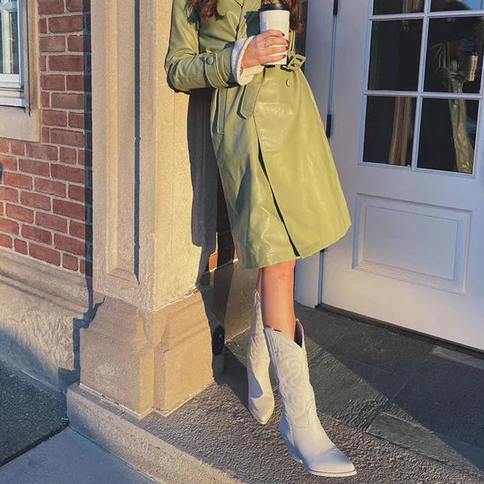 Lucía | Botas Cowboy Mujer Bordadas Metálicas