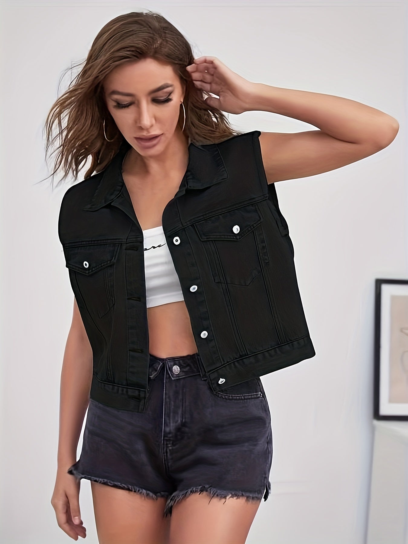 Lucía | Chaleco Vaquero Mujer Moda