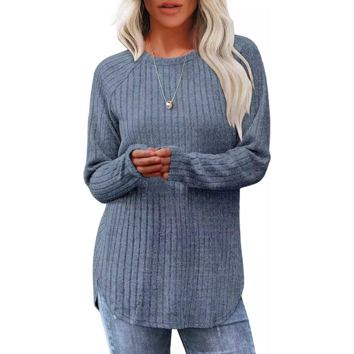 Lucía | Jersey Mujer Manga Larga Cuello Redondo