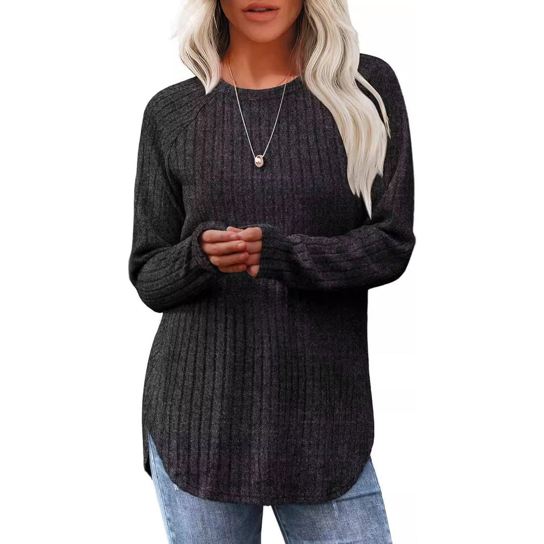Lucía | Jersey Mujer Manga Larga Cuello Redondo