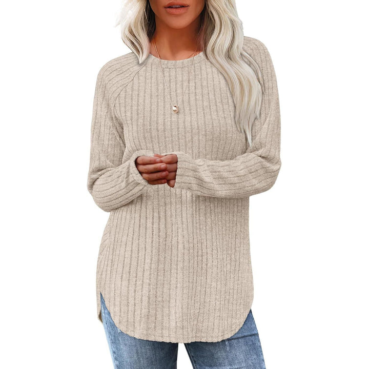 Lucía | Jersey Mujer Manga Larga Cuello Redondo