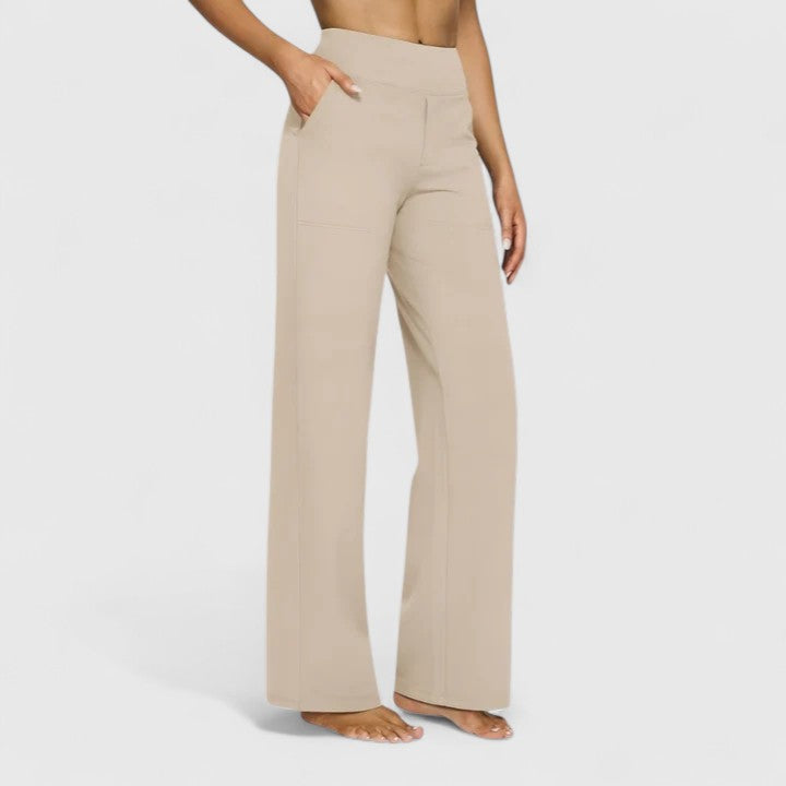Lucía | Pantalón Wide-Leg Tiro Alto Mujer