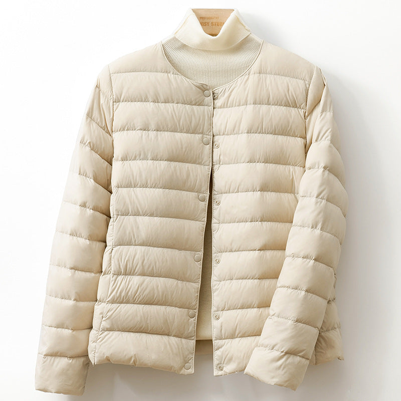 Yael | Chaqueta Acolchada Cuello V Botones