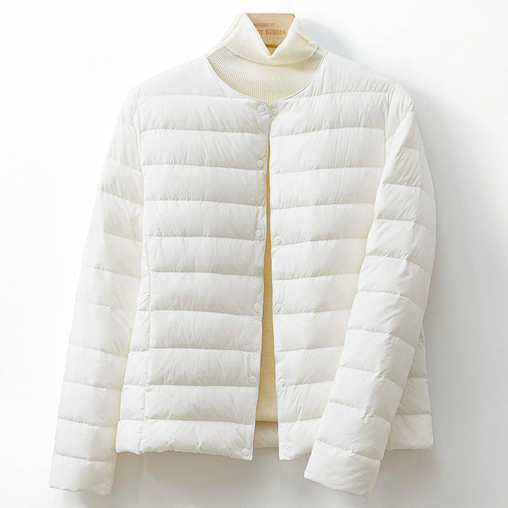 Yael | Chaqueta Acolchada Cuello V Botones