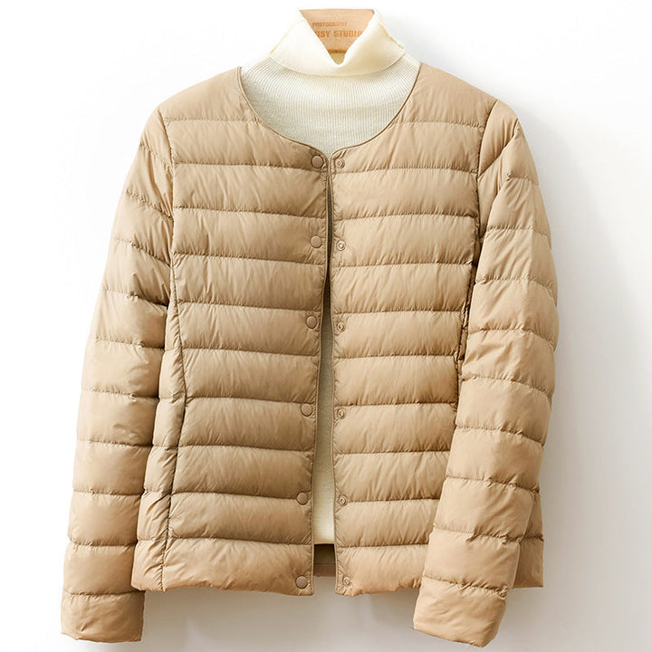 Yael | Chaqueta Acolchada Cuello V Botones