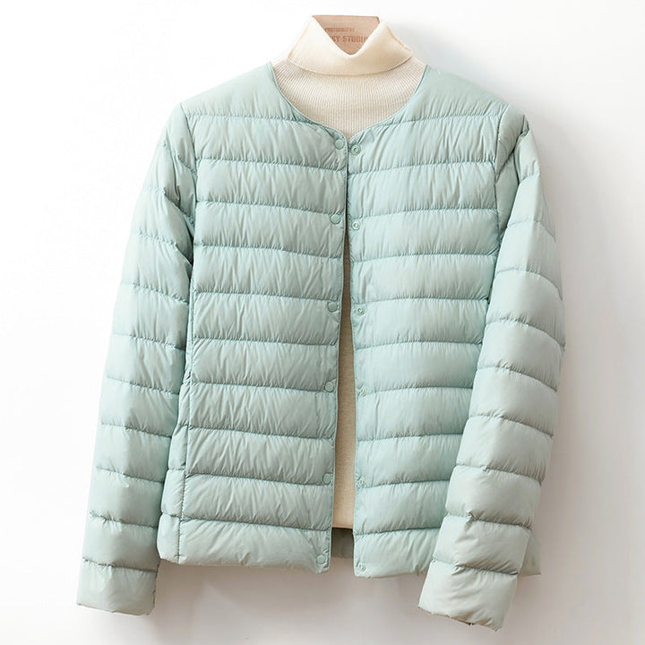Yael | Chaqueta Acolchada Cuello V Botones