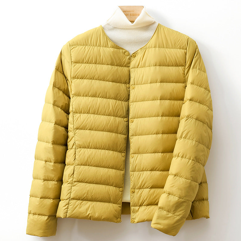 Yael | Chaqueta Acolchada Cuello V Botones