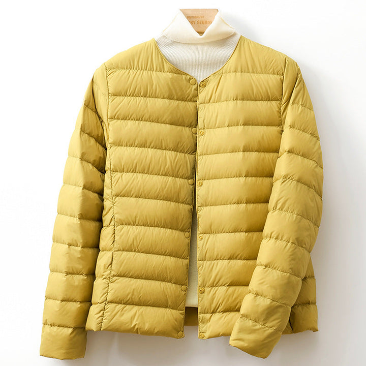 Yael | Chaqueta Acolchada Cuello V Botones