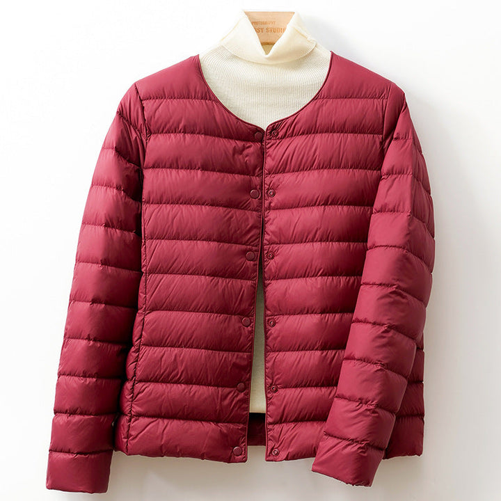 Yael | Chaqueta Acolchada Cuello V Botones