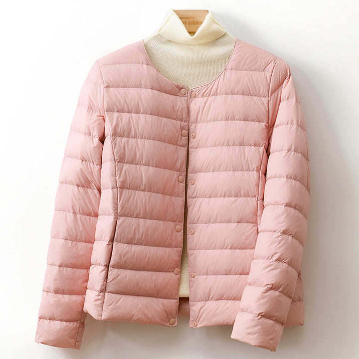 Yael | Chaqueta Acolchada Cuello V Botones