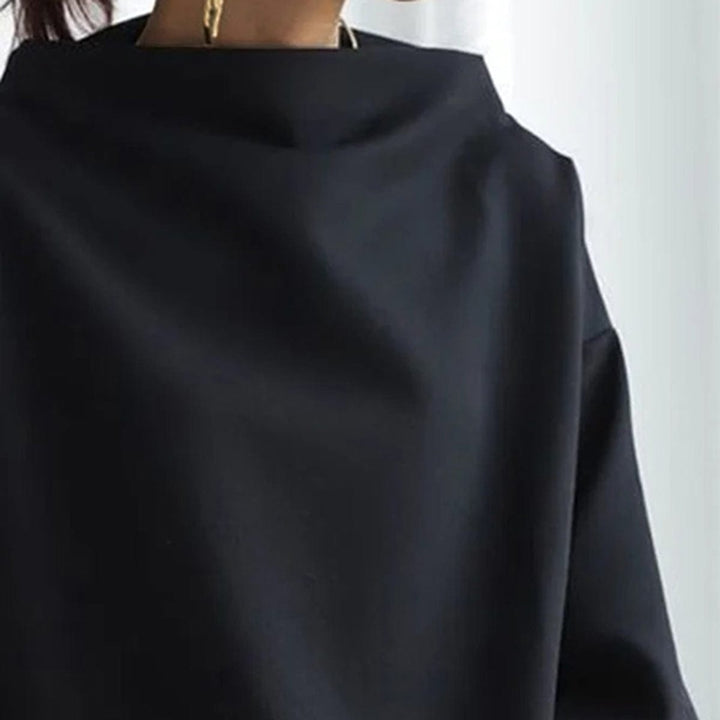 Paula | Blusa Cuello Caja Manga Larga Mujer